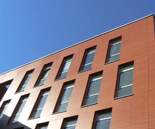 Administratívna budova Aruba fasáda