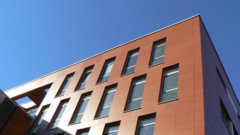 Administratívna budova Aruba fasáda