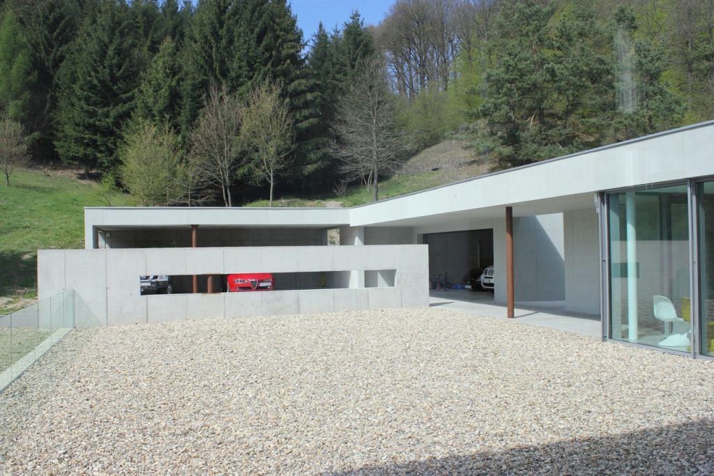 Átrium rodinného domu Svätý Anton