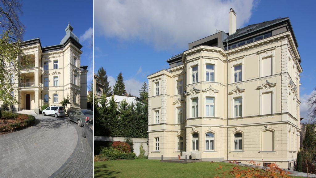 Rekonštrukcia historickej vily Palisády