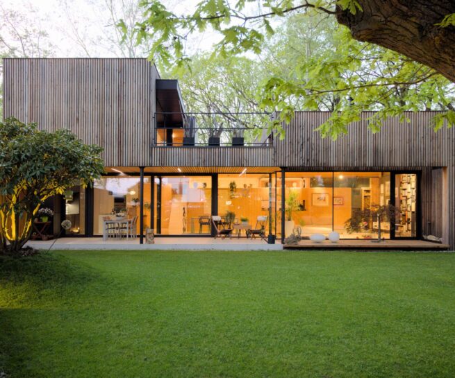 Nízkoenergetický moderný drevodom