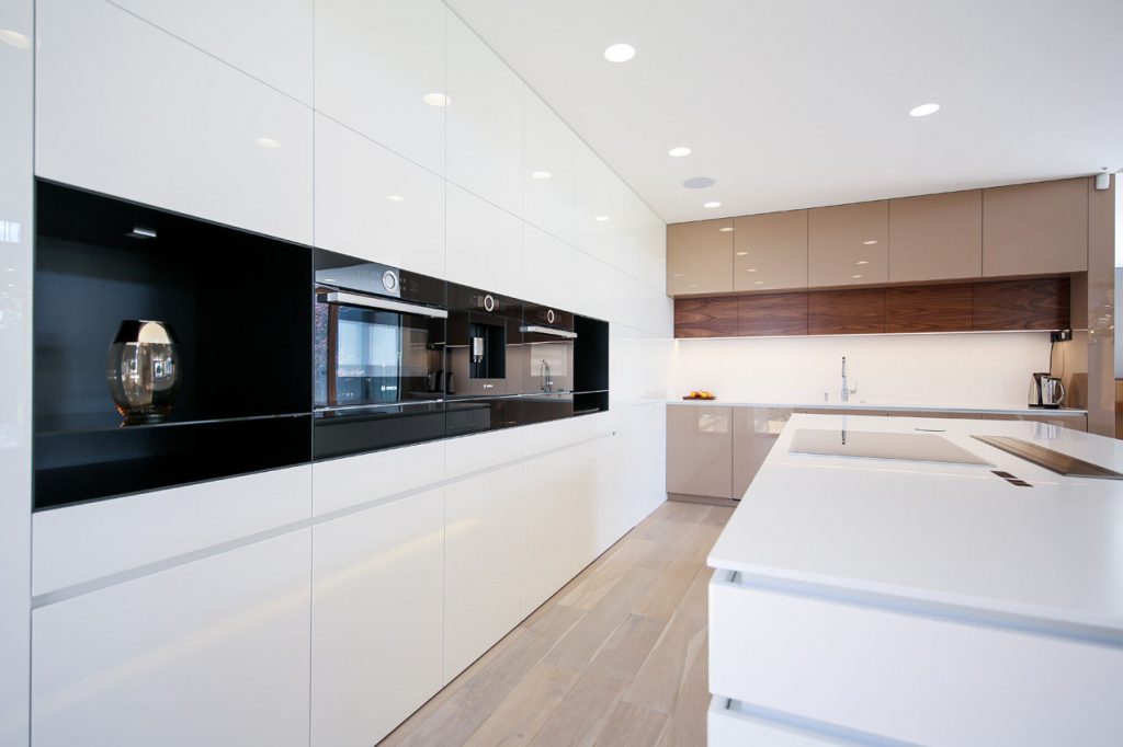 Dom z dreva kuchyňa