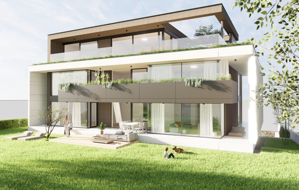 Vila, Staré mesto BA, pohľad zo záhardy atelier Peráček