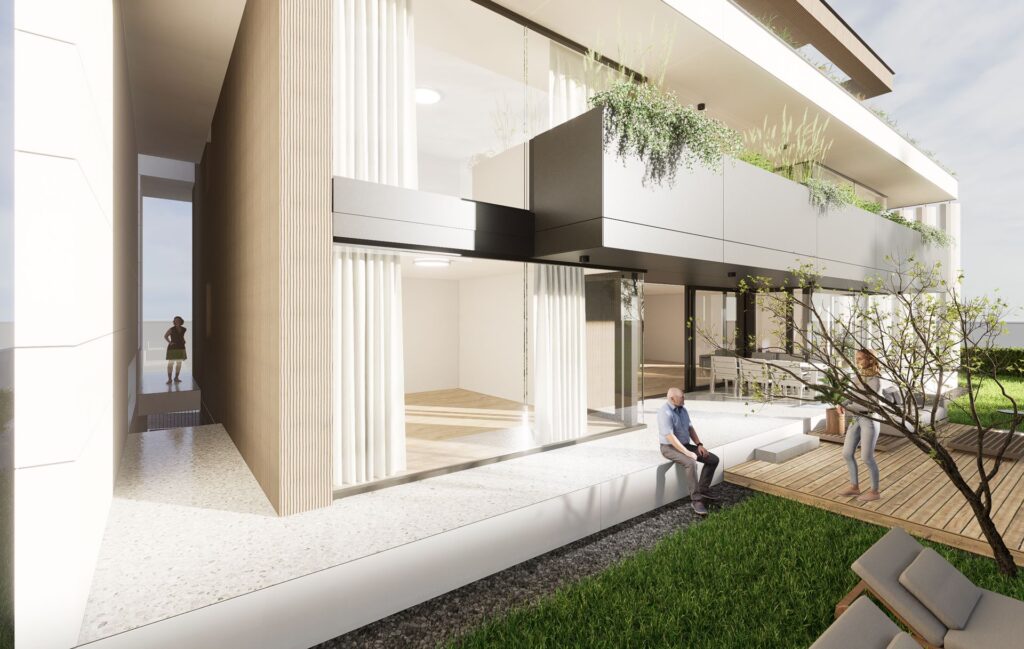 Vila, Staré mesto BA, terasa, atelier Peráček