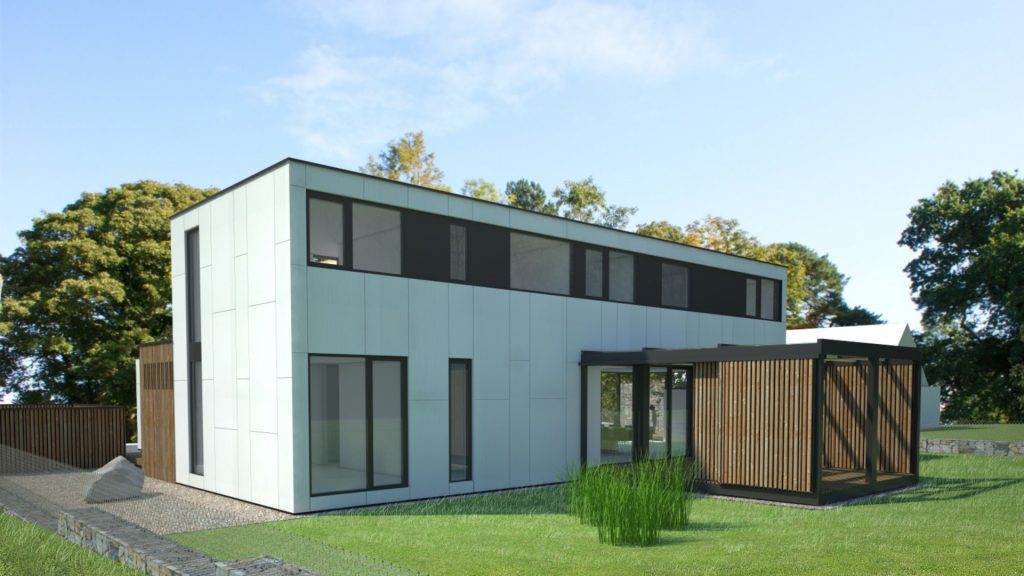 Modulárny rodinný dom Budmerice