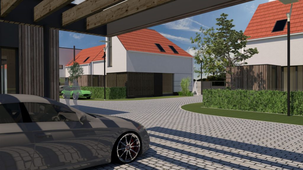 Castellum Rusovce Molnár-Peráček pergola