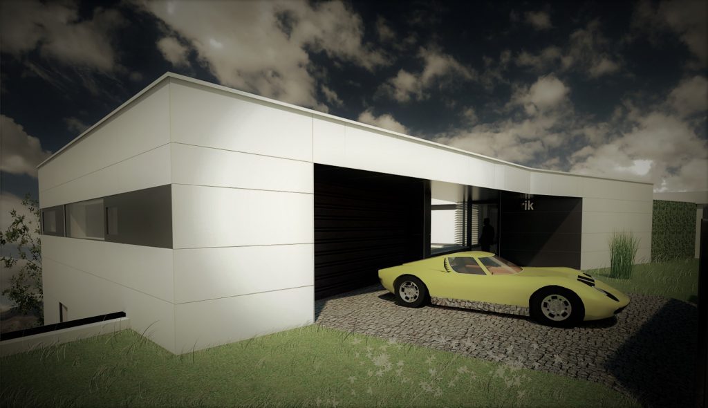 Vila na Bôriku parkovanie