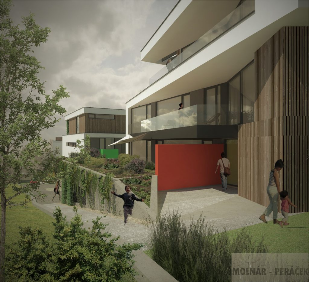 Viladomy, Bratislava - Jeséniova ulica prístup