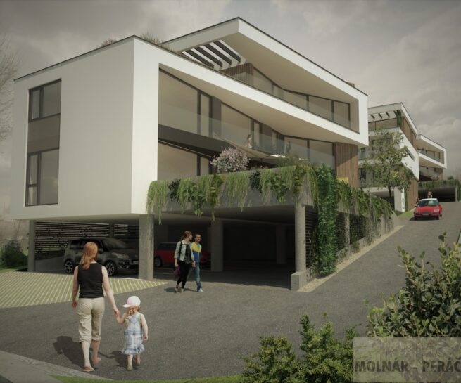 Viladomy, Bratislava - Jeséniova ulica vstup