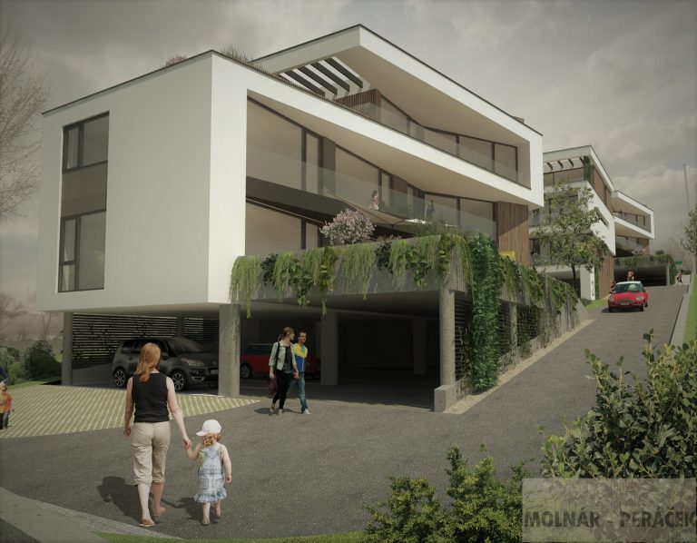 Viladomy, Bratislava - Jeséniova ulica vstup