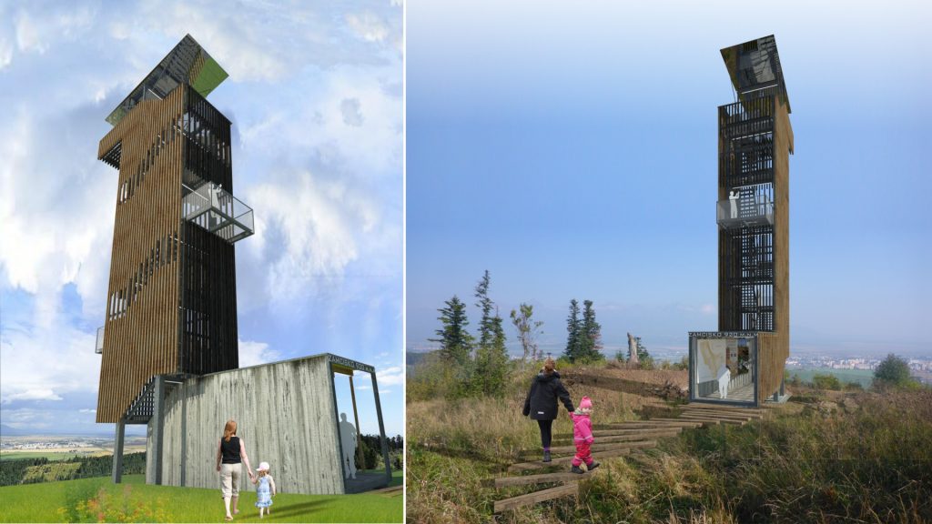 Vyhliadková veža v Kvetnici