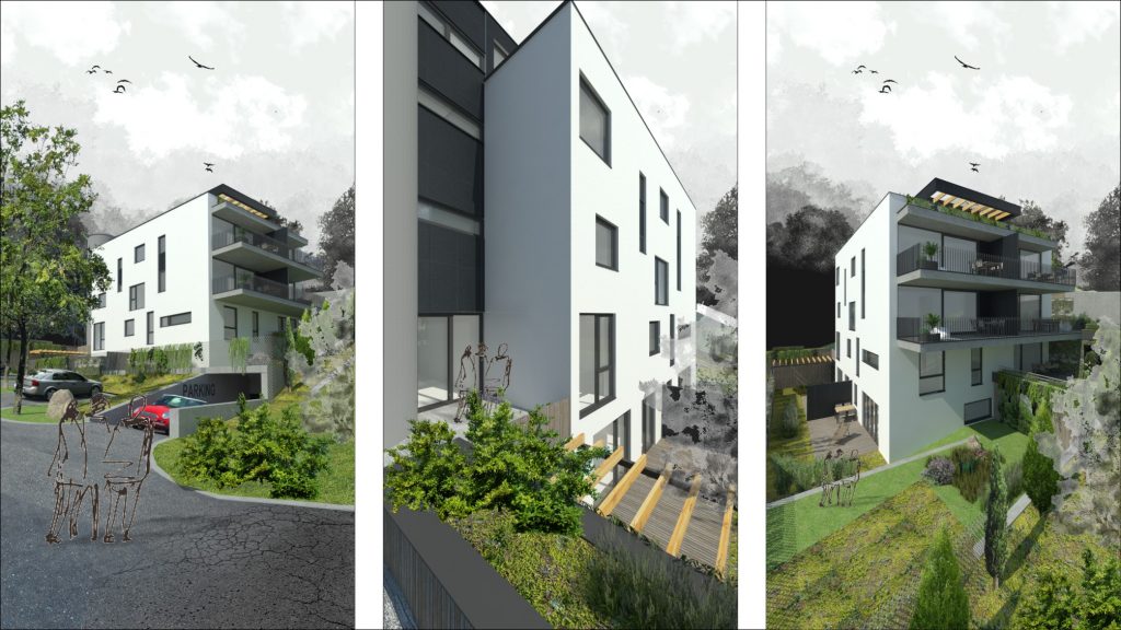 Štúdia - bytový dom na Magurskej ulici