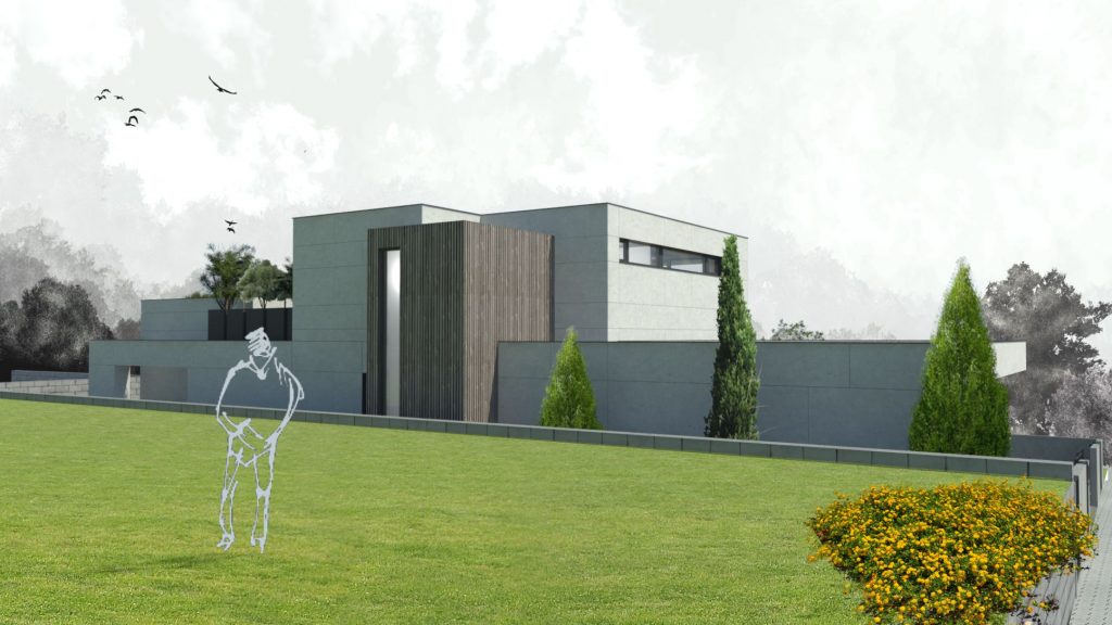 Rodinný dom Malý Lapáš vizualizácia