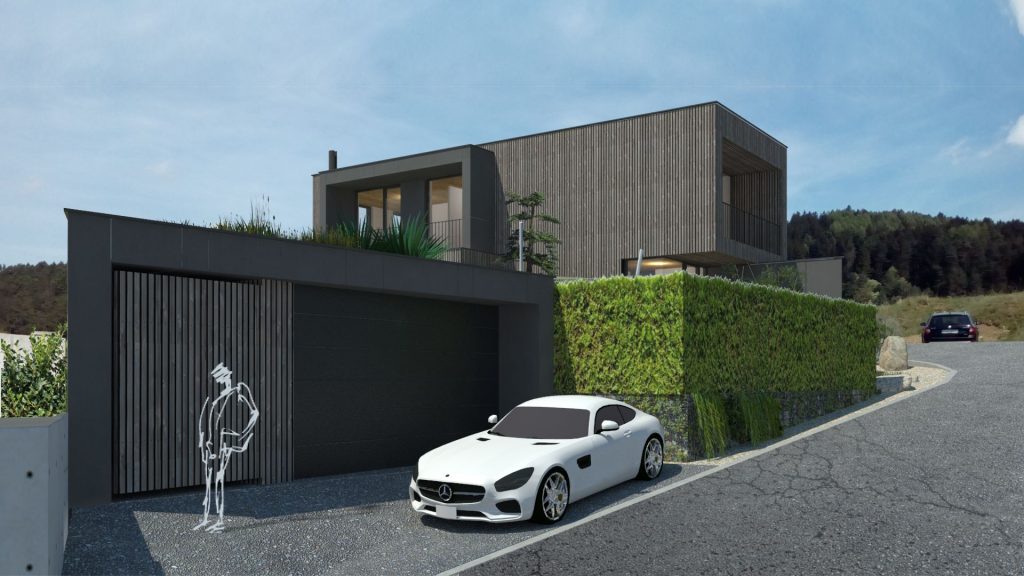 CLT drevodom Gbeľany vizualizácia