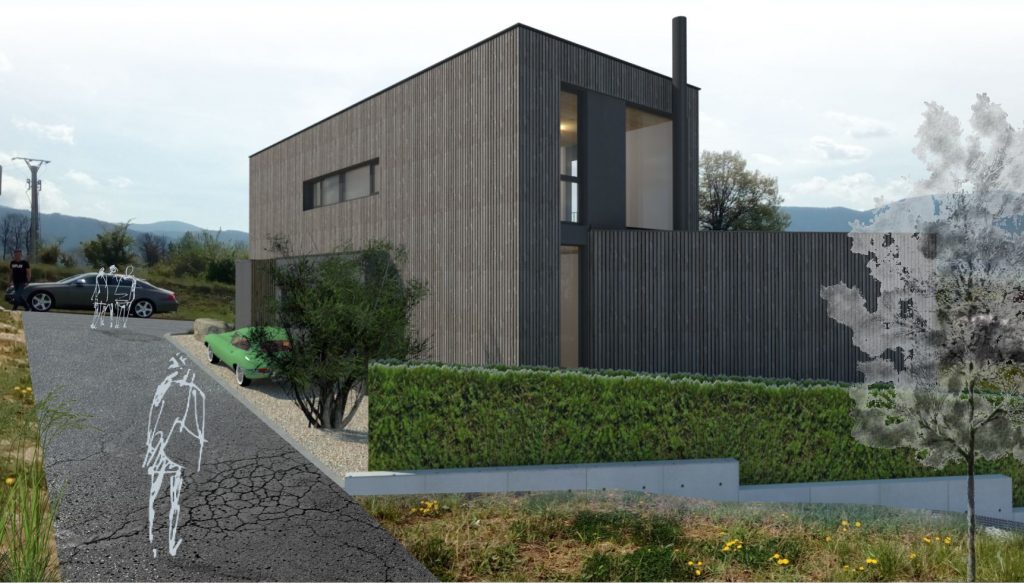 CLT drevodom Gbeľany vizualizácia 2