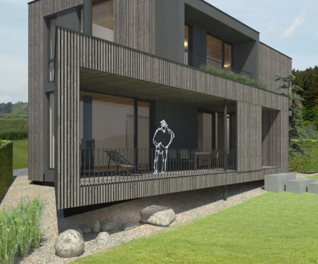 CLT drevodom v Gbeľanoch