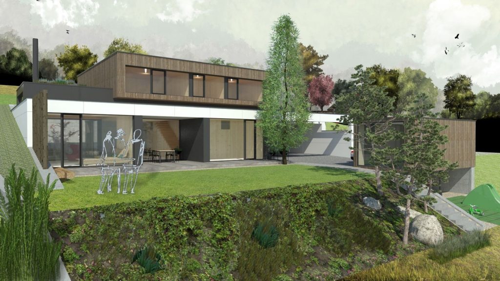 Drevodom z CLT Molnár Peráček Dúbravka 1