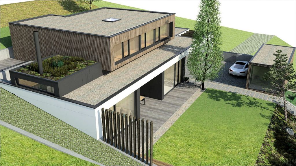 Drevodom z CLT Molnár Peráček Dúbravka 2