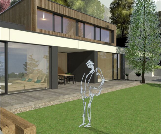 Drevodom vizualizácia