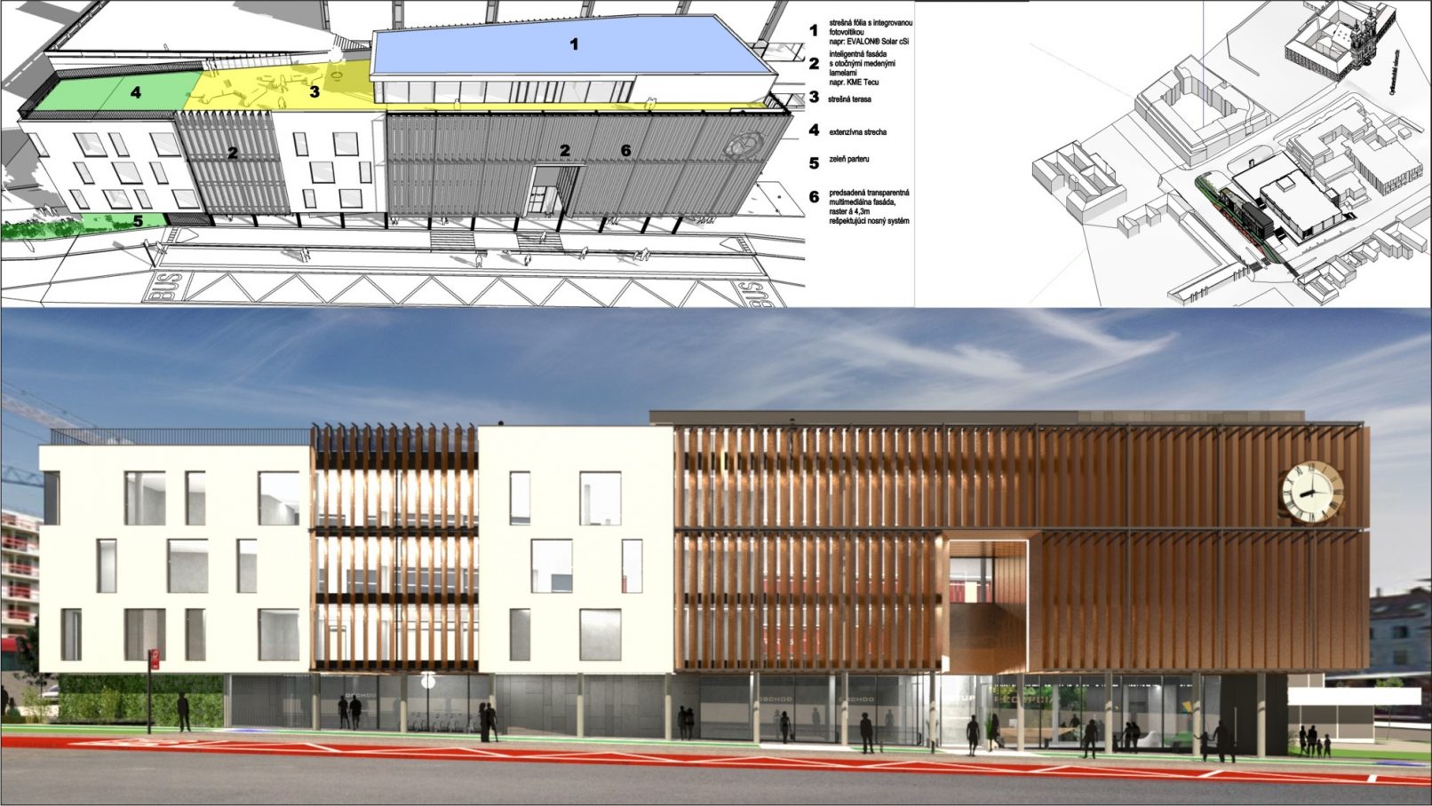 Polyfunkčný objekt architekti Molnár Peráček Nitra 3