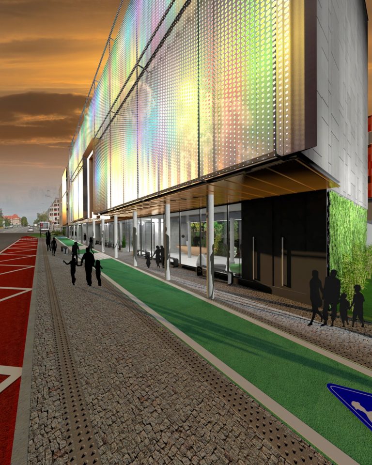 Polyfunkčný objekt architekti Molnár Peráček