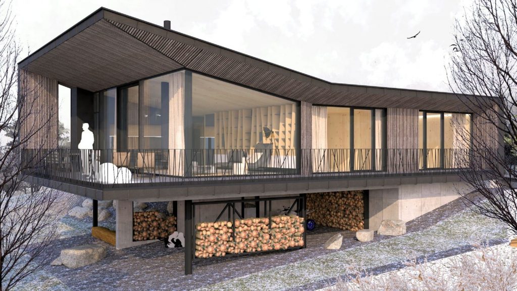 Drevodom Molnár Peráček Semmering 4