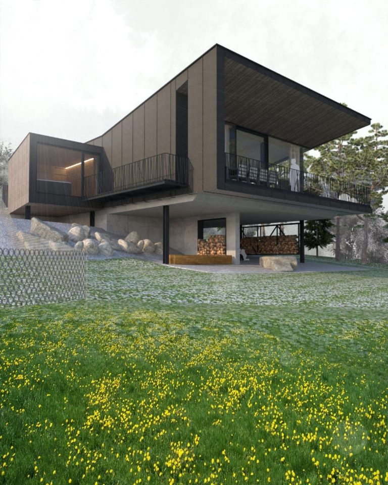 Drevodom Molnár Peráček Semmering 1