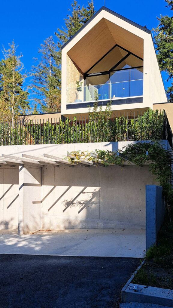 Dom CLT Peráček železobetón