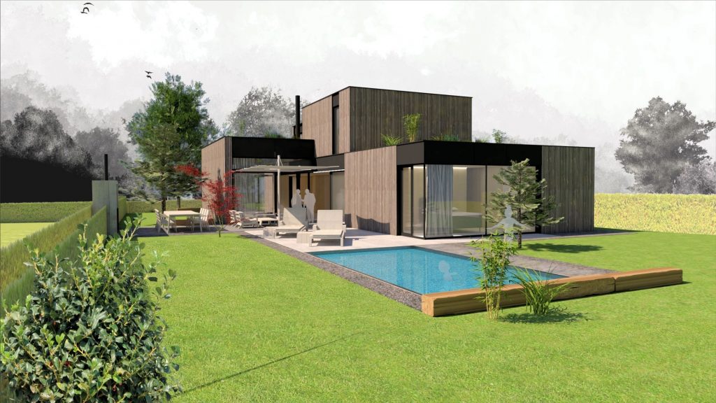 Drevodom z CLT Záhorská Bystrica 1