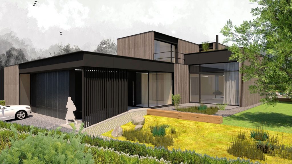 Drevodom z CLT Záhorská Bystrica 2