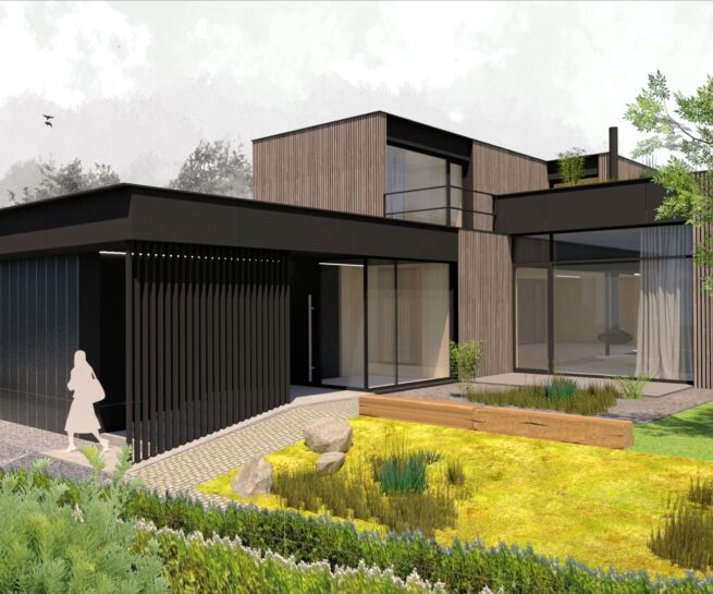 Drevodom z CLT Záhorská Bystrica 2