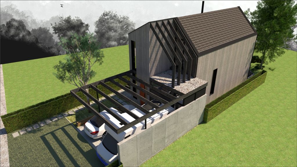 CLT chata ateliér Molnár Peráček - Rusovce