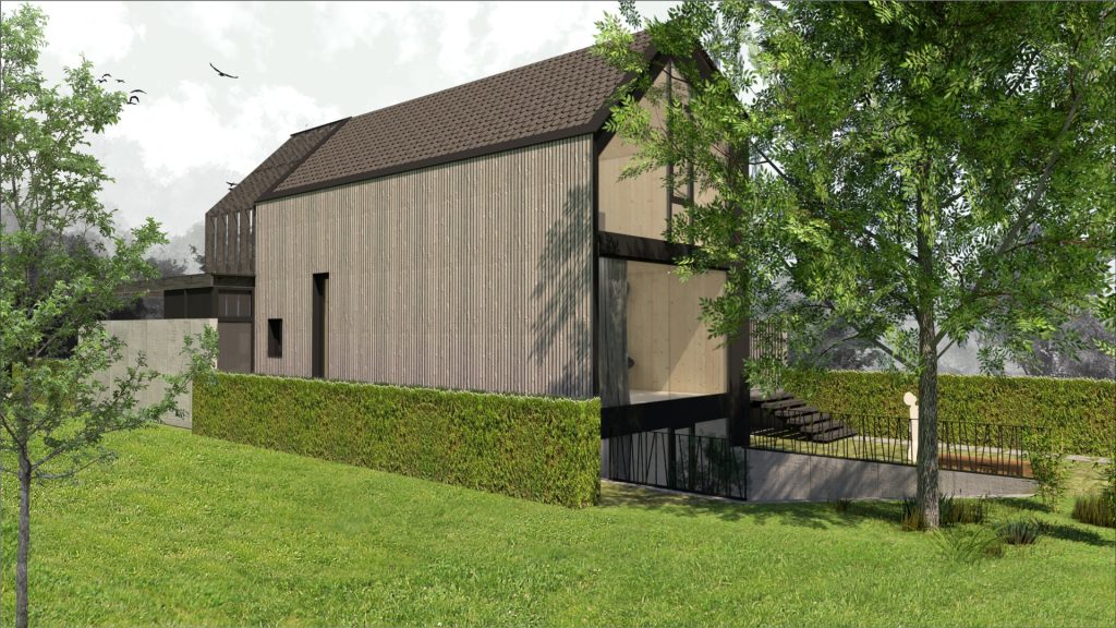 CLT chata ateliér Molnár Peráček - štúdia