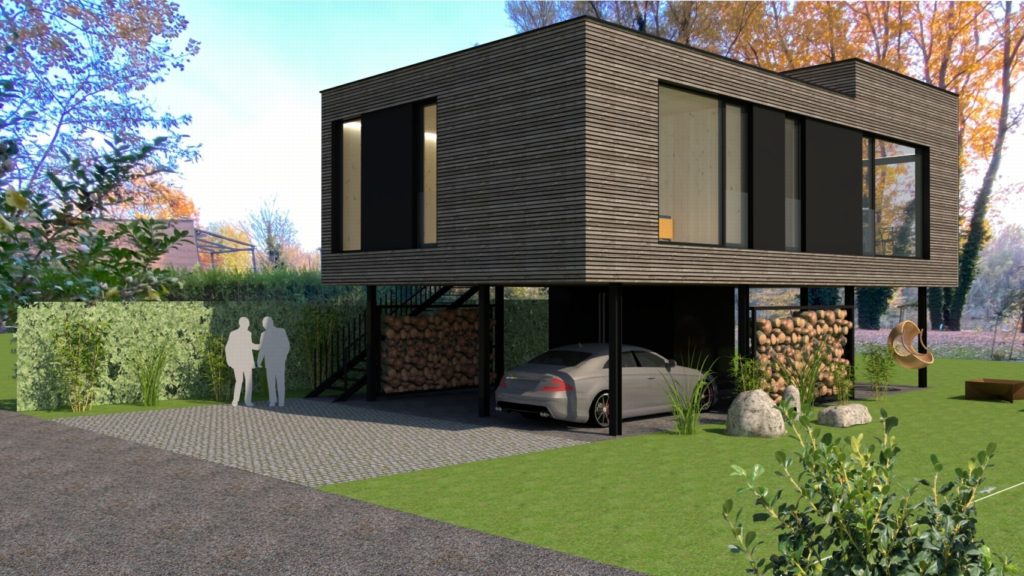 Rekreačná chata architekti Molnár Peráček štúdia 8