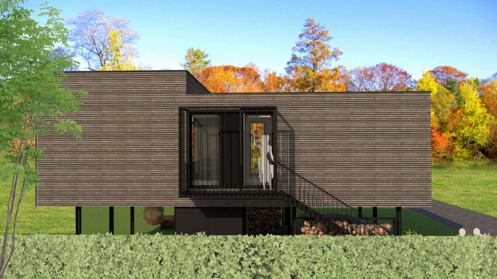 Rekreačná chata architekti Molnár Peráček štúdia 5