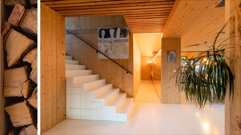 Drevodom schody liata podlaha