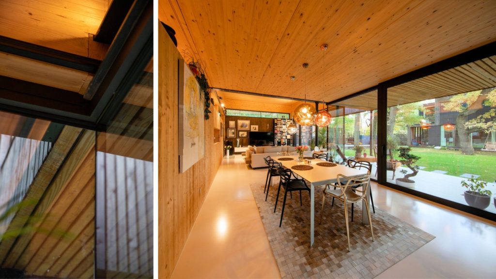 Rusovce návrh interiéru v drevodome