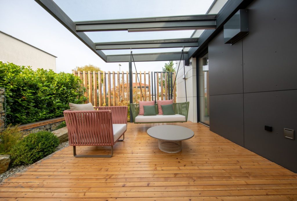 Molnár Peráček terasa CLT dom 4