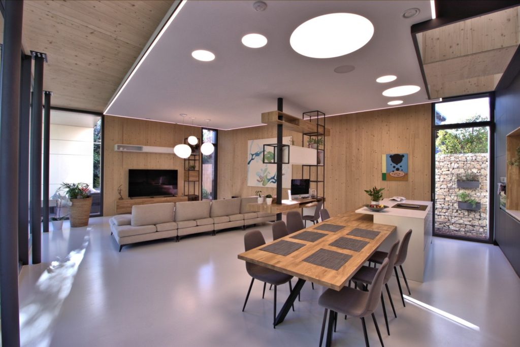 Návrh interiéru denná časť