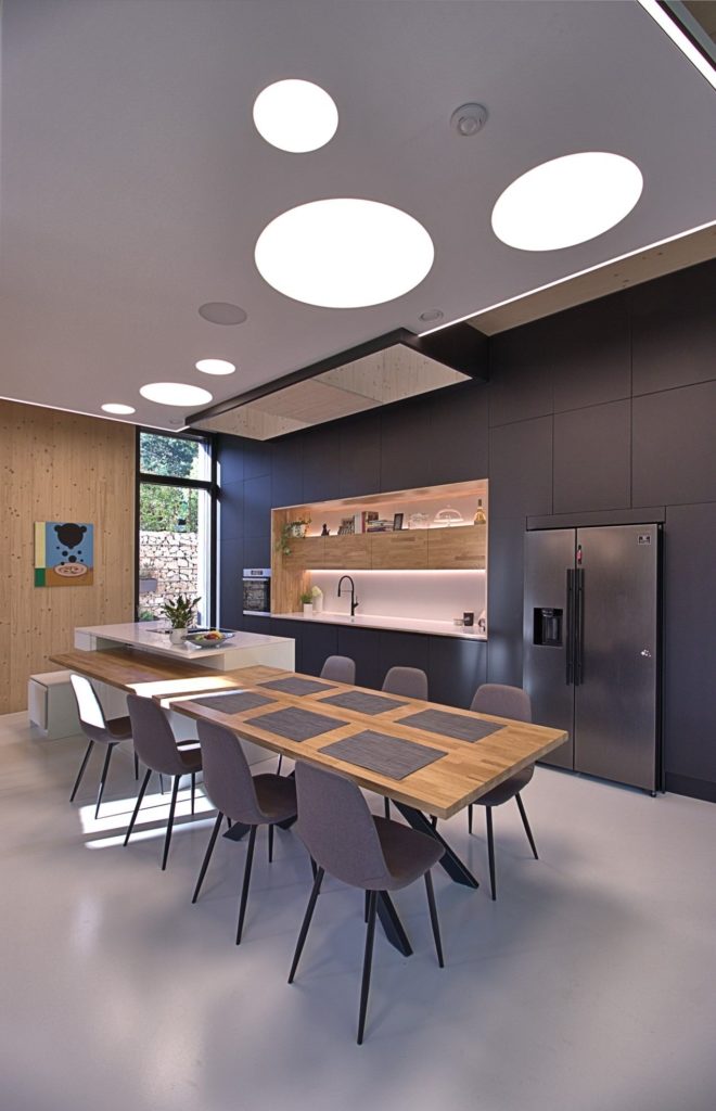 Návrh interiéru jedáleň