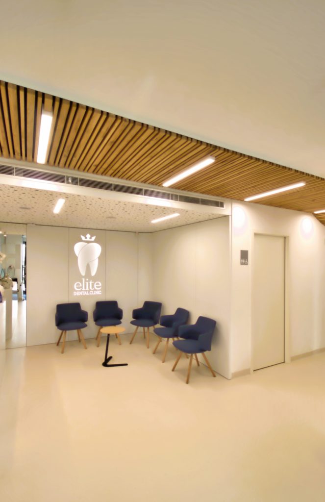 EDC zubná ambulancia Molnár Peráček čakáreň