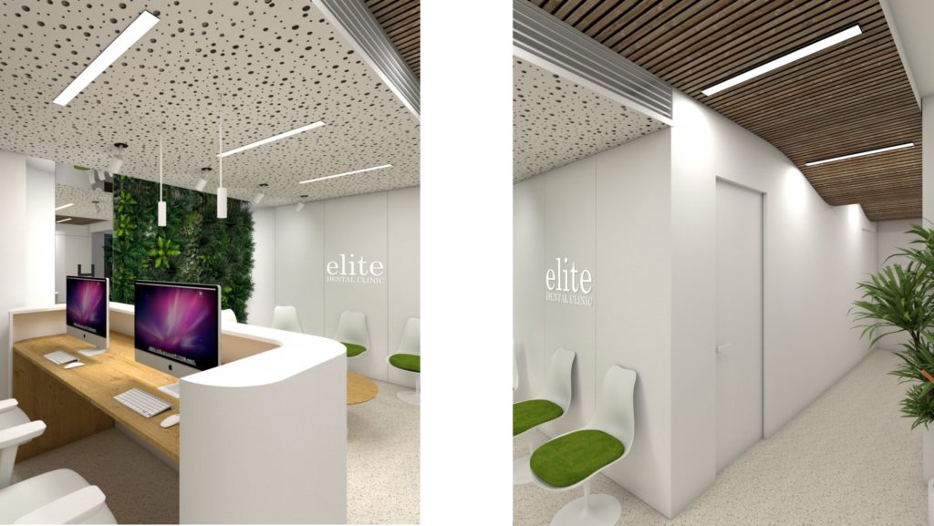 zubná ambulancia návrh interiéru
