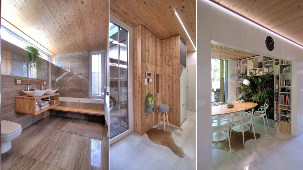 kúpeľňa CLT drevodom