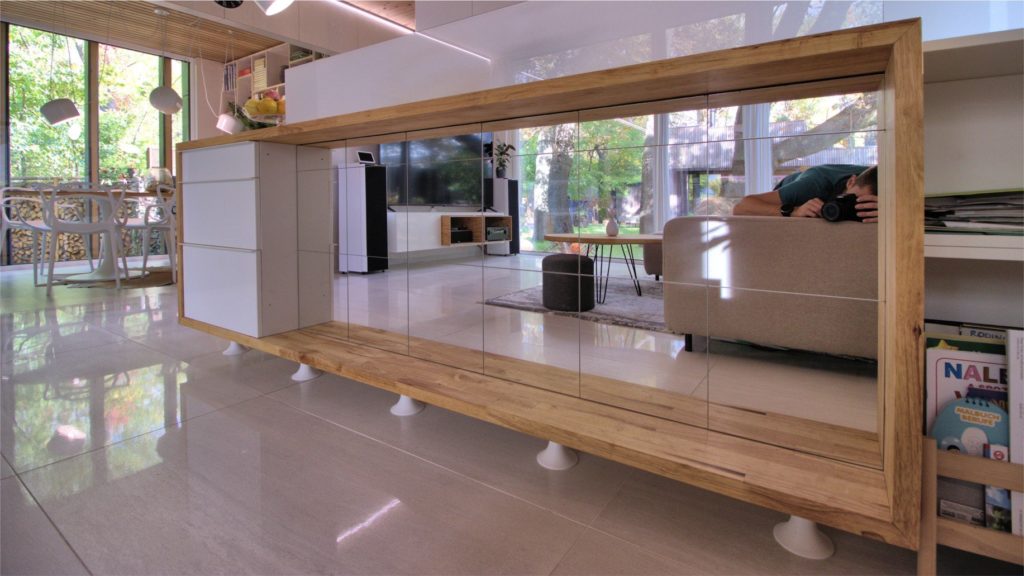 kuchynský ostrov CLT drevodom