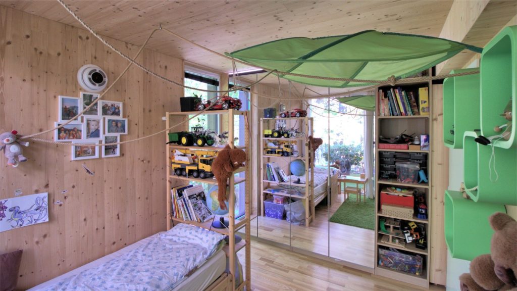 detská izba CLT drevodom