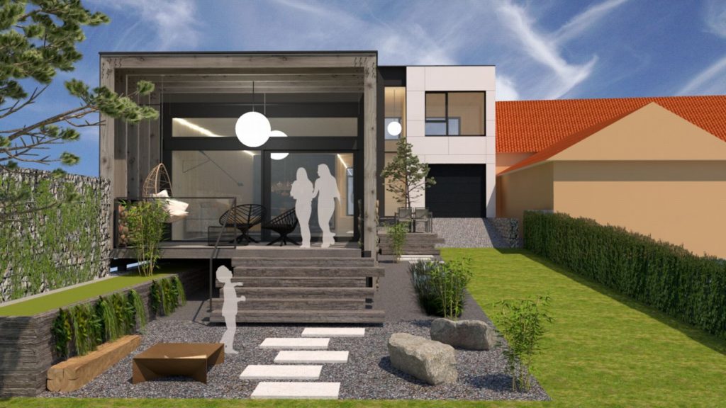 CLT32 drevodom pergola Molnár Peráček