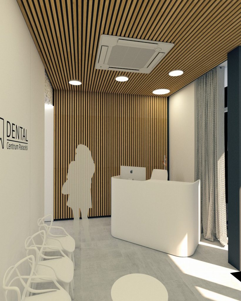 Interiér zubnej ambulancie pult Molnár Peráček