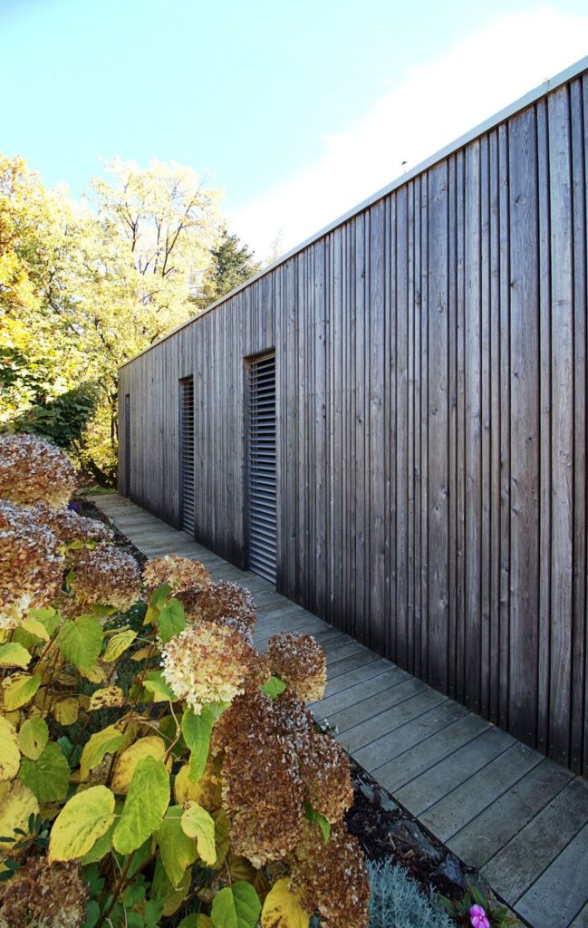 Rekreačný dom CLT častá drevený obklad Peráček