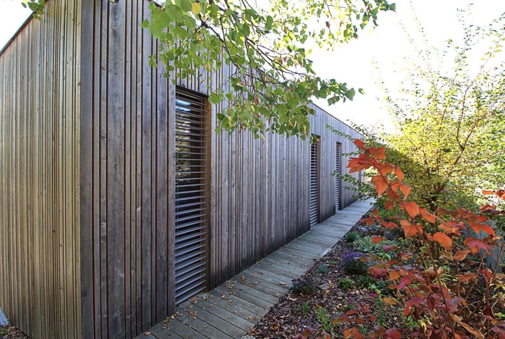 Rekreačný dom CLT častá žalúzie Peráček