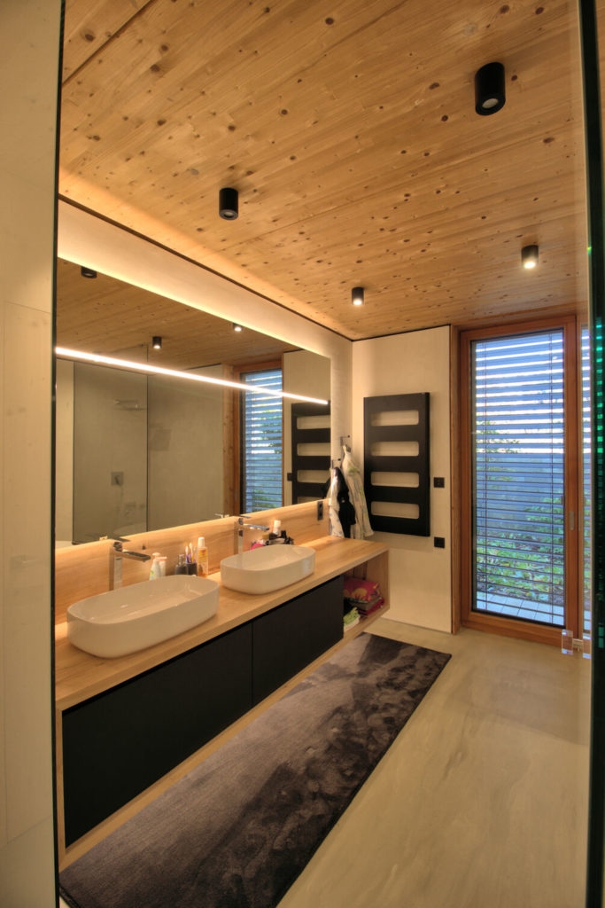 Rekreačný dom CLT častá kúpeľňa Peráček